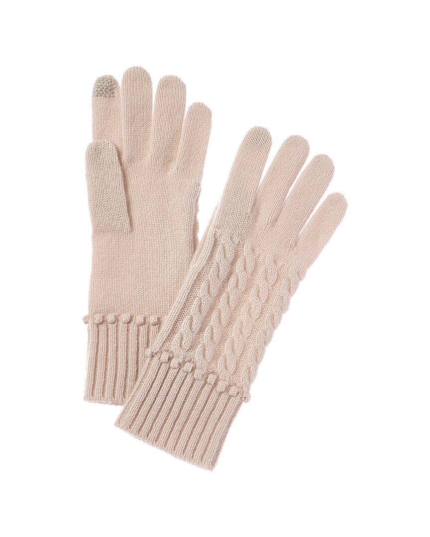

Перчатки Hannah Rose Cable & Rib Cashmere