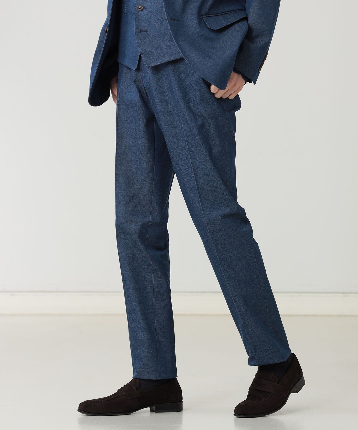 Лоферы Flex BEAMS HEART MEN, BROWN SUEDE — фото 3