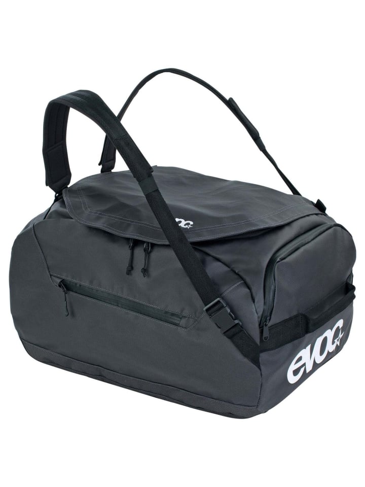 

Evoc Дорожная сумка Duffle Bag 40 - 50 см (темно-оливково-черный) в угольно-сером/черном цвете