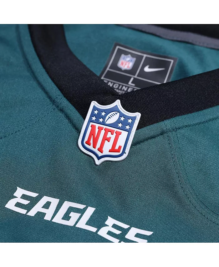 Мужская игровая футболка Cooper DeJean зеленого цвета Philadelphia Eagles Nike — фото 2