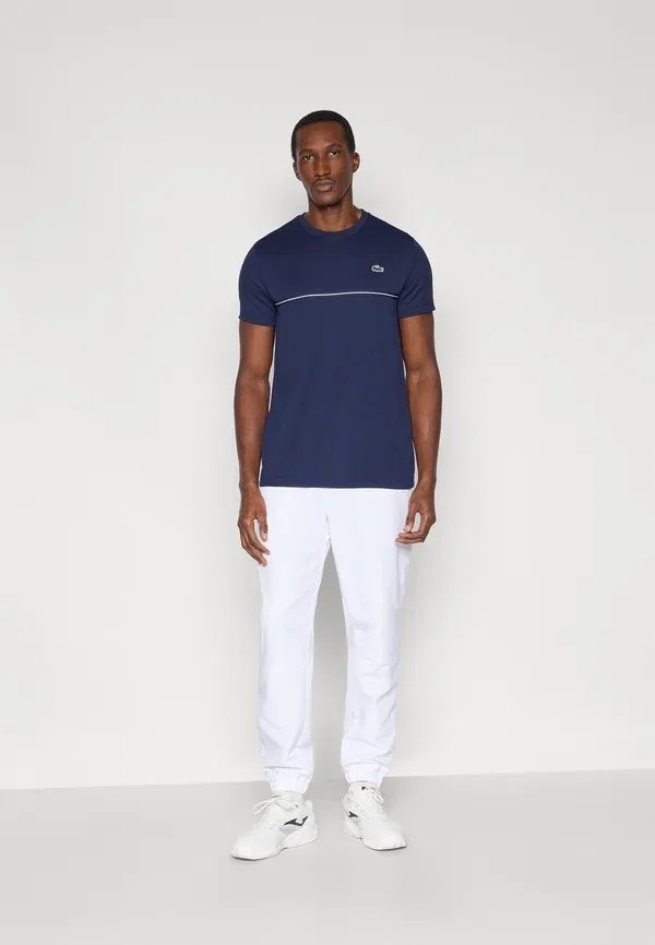 Футболка теннисная Lacoste, темно-синий — фото 2