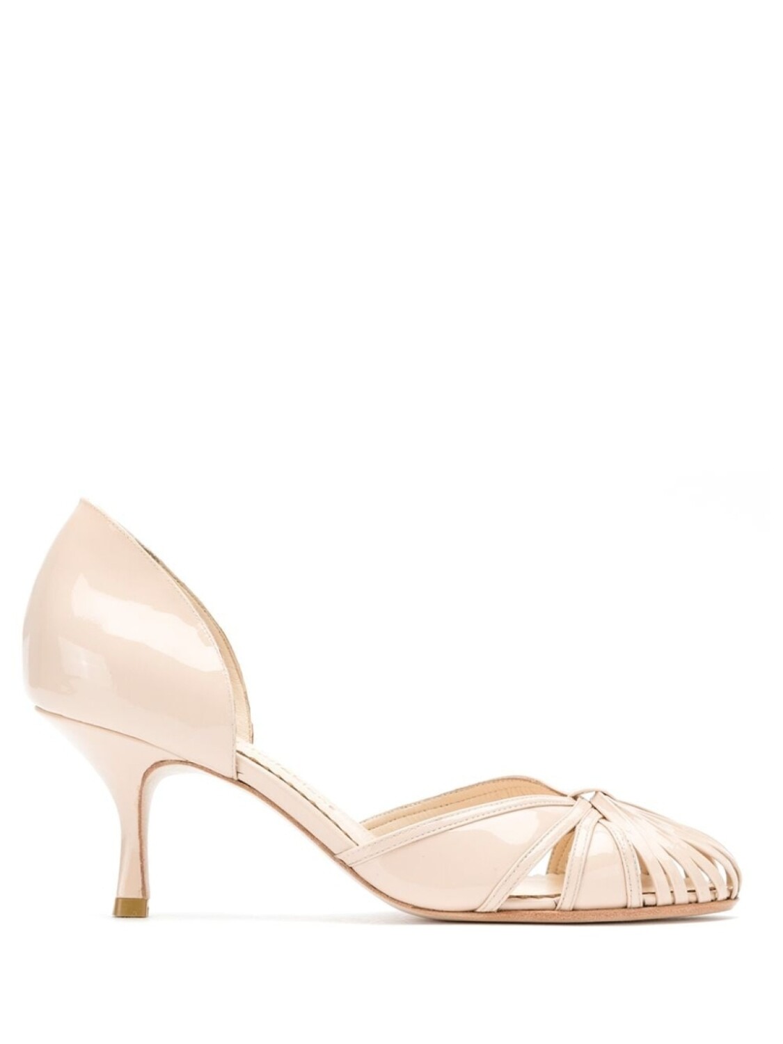 

Sarah Chofakian Sarah pumps, нейтральный цвет