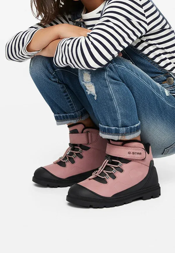 Ботинки на шнуровке G-Star raw eo ci12 kosta 10(iii)dz winter boots, розовый