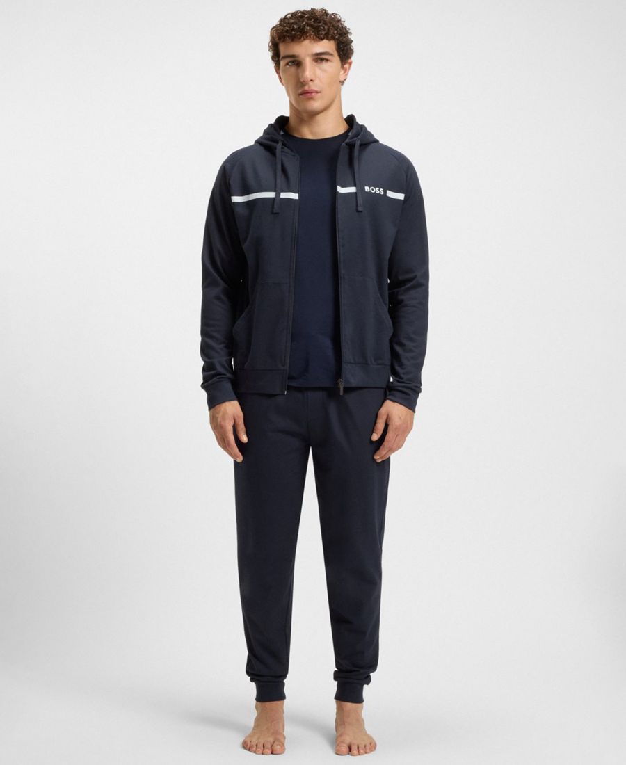 

Мужские брюки с завязками на поясе BOSS, Dark Blue