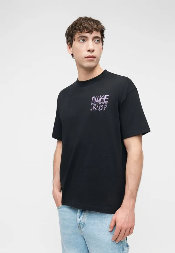 Футболка с принтом "tee sounds" Nike Sportswear, Black — фото 4