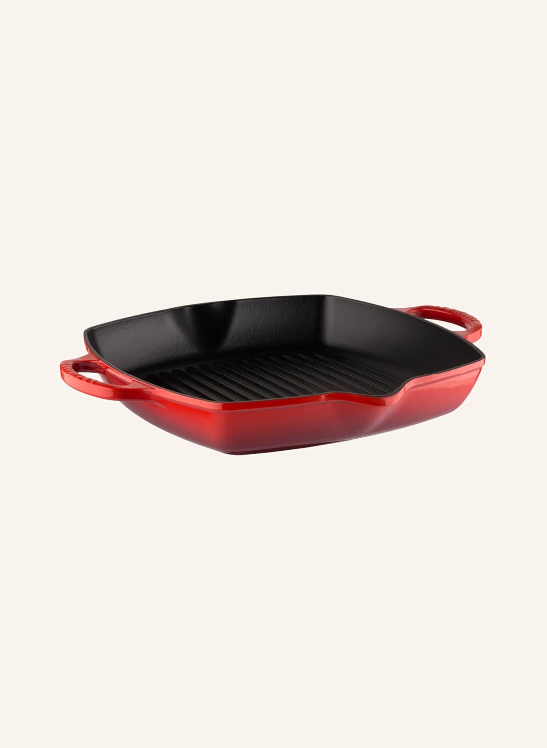 

Фирменная сковорода-гриль, диаметр: 30 см. Le Creuset, красный