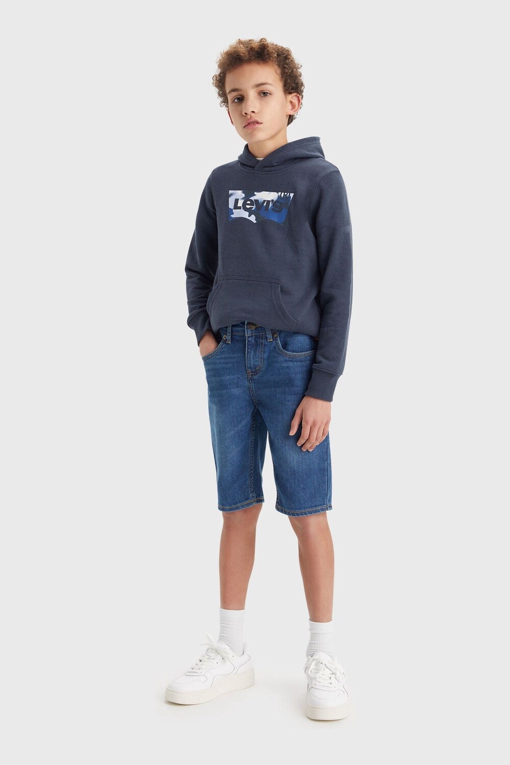 

Джинсовые шорты 510 облегающего кроя Levi's, синий