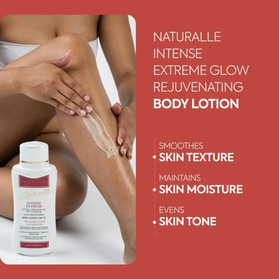 Омолаживающий лосьон для тела Naturalle Intense Extreme Glow - 17,6 унций Makari, мультиколор color bottle — фото 2
