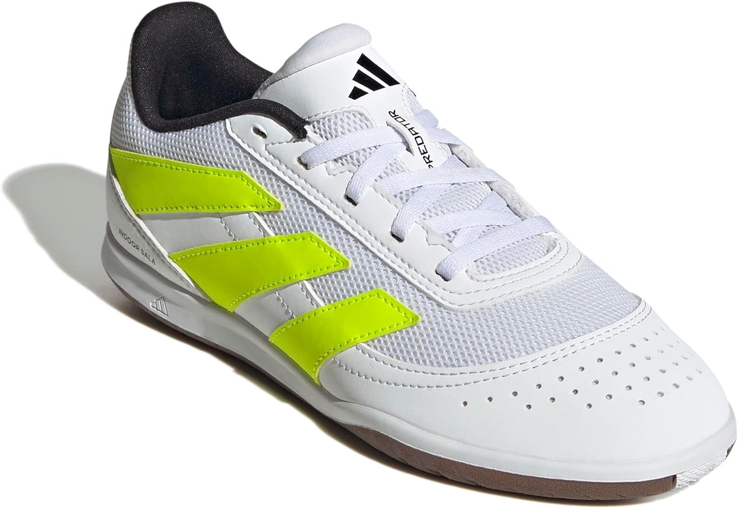 Детские кроссовки Adidas Club Predator Indoor (унисекс), белый/черный — фото 4