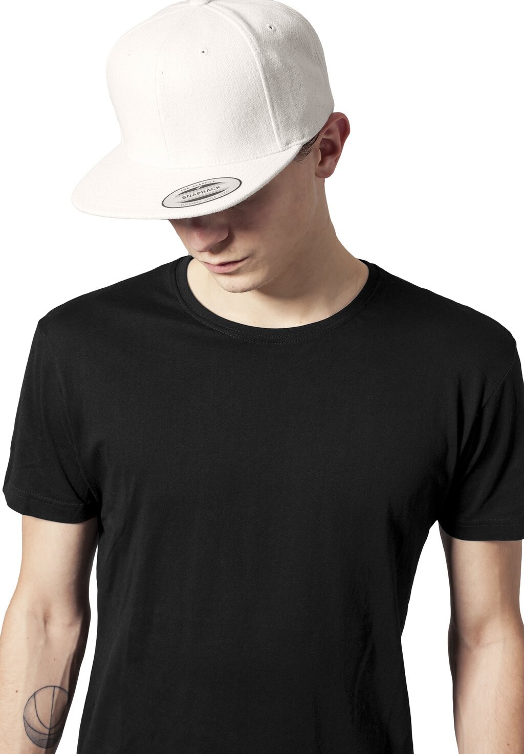 

Бейсболка MELTON SNAPBACK Flexfit, цвет white