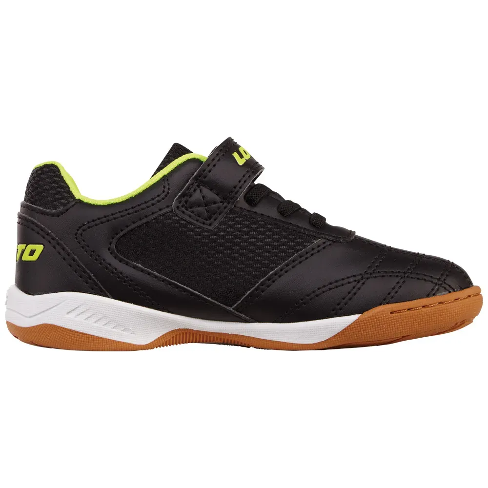 Домашняя обувь Lotto, подходит для детской ноги, цвет Black-Fr.Yellow — фото 2