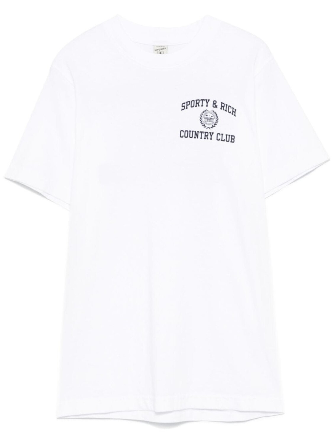 

Sporty & Rich футболка Varsity Crest, белый