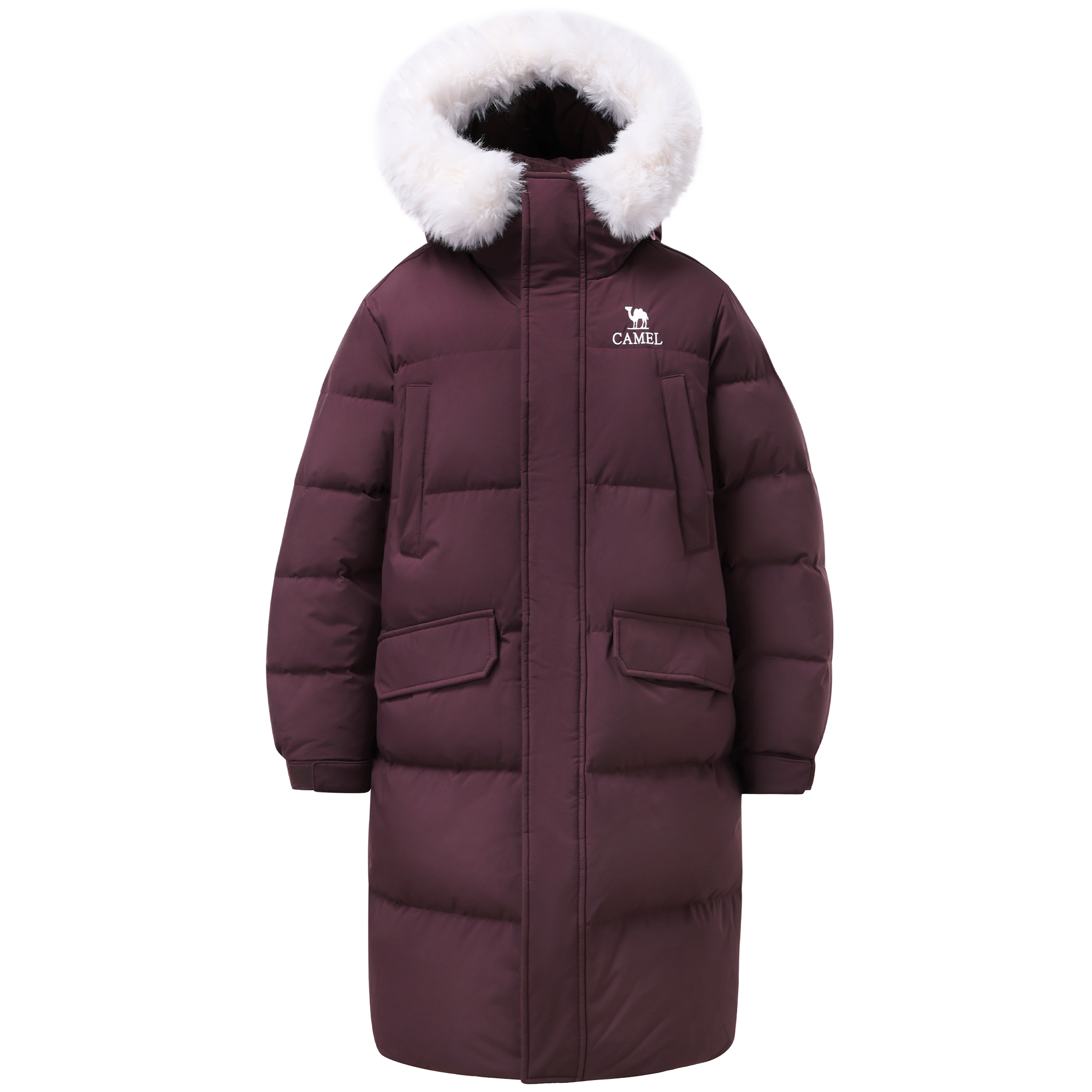 

CAMEL Женский пуховик для экстремальных холодов, Dark Brown Red