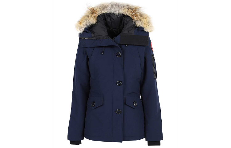 

Женский пуховик Canada Goose, Темно-синий