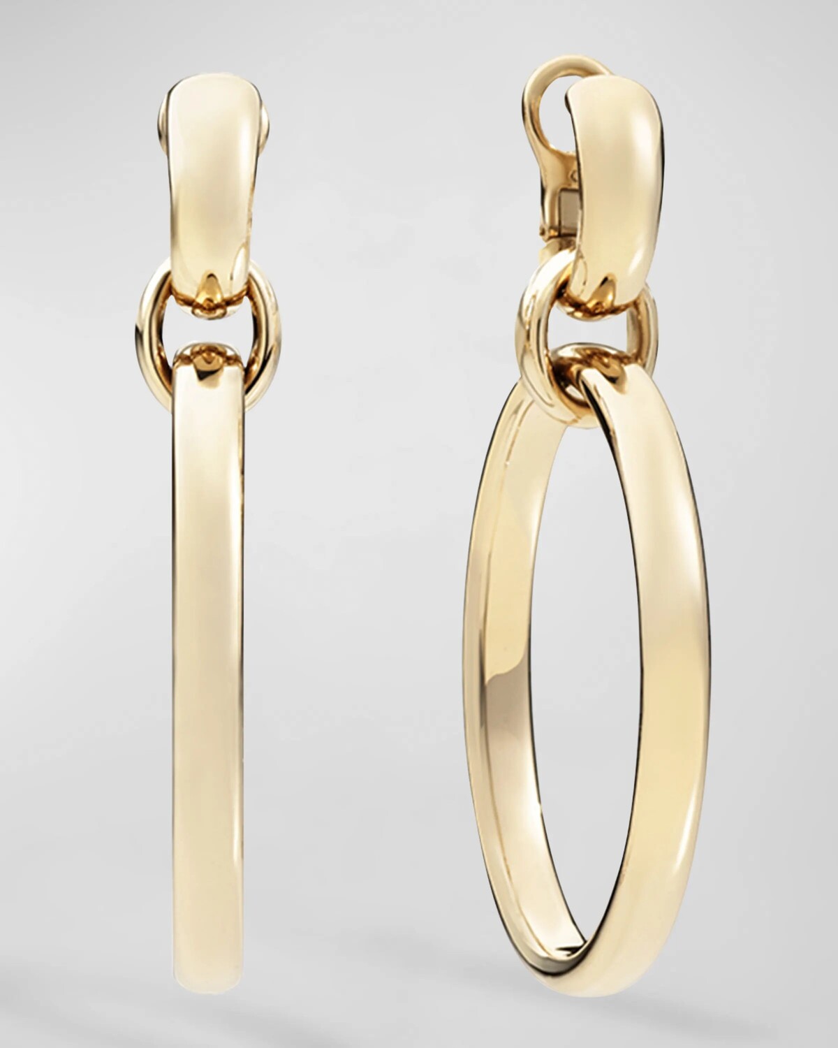 

Серьги-кольца Iconica из розового золота 18 карат Pomellato