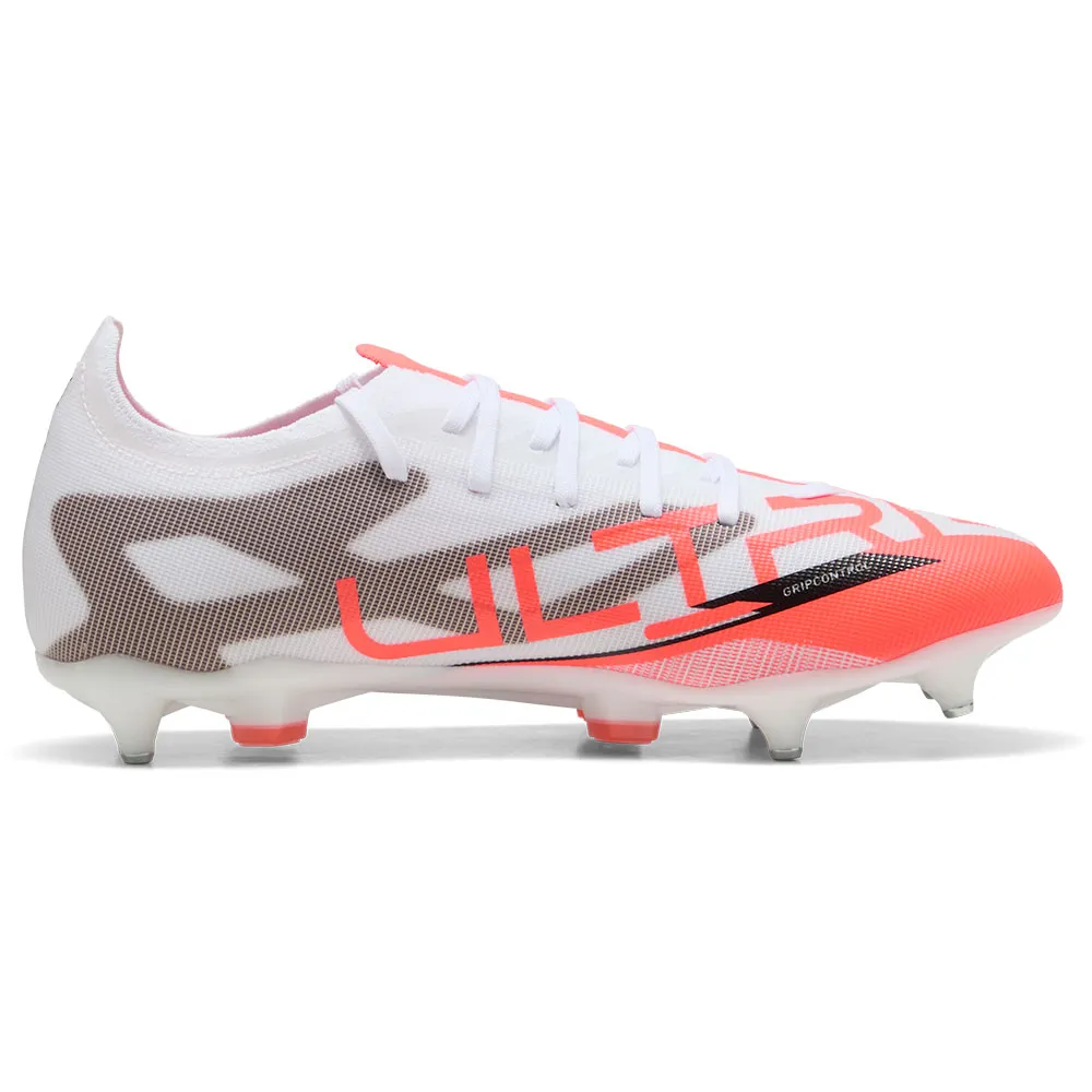 Футбольные бутсы Puma Ultra 5 Match MxSG, белый — фото 3