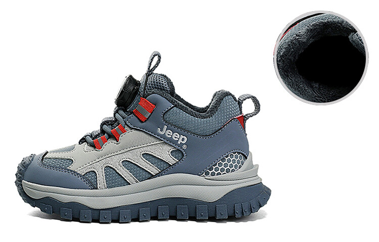 

Кроссовки Jeep Kids Lifestyle Shoes Kids Mid-top, черный/хаки