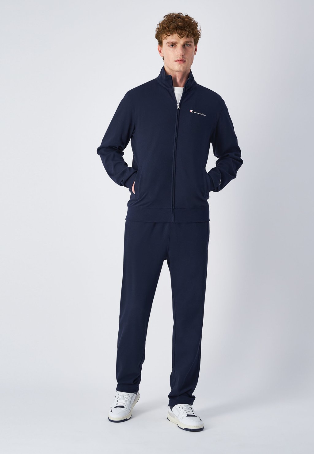 

Спортивный костюм FULL ZIP INTERLOCK SET Champion, темно-синий