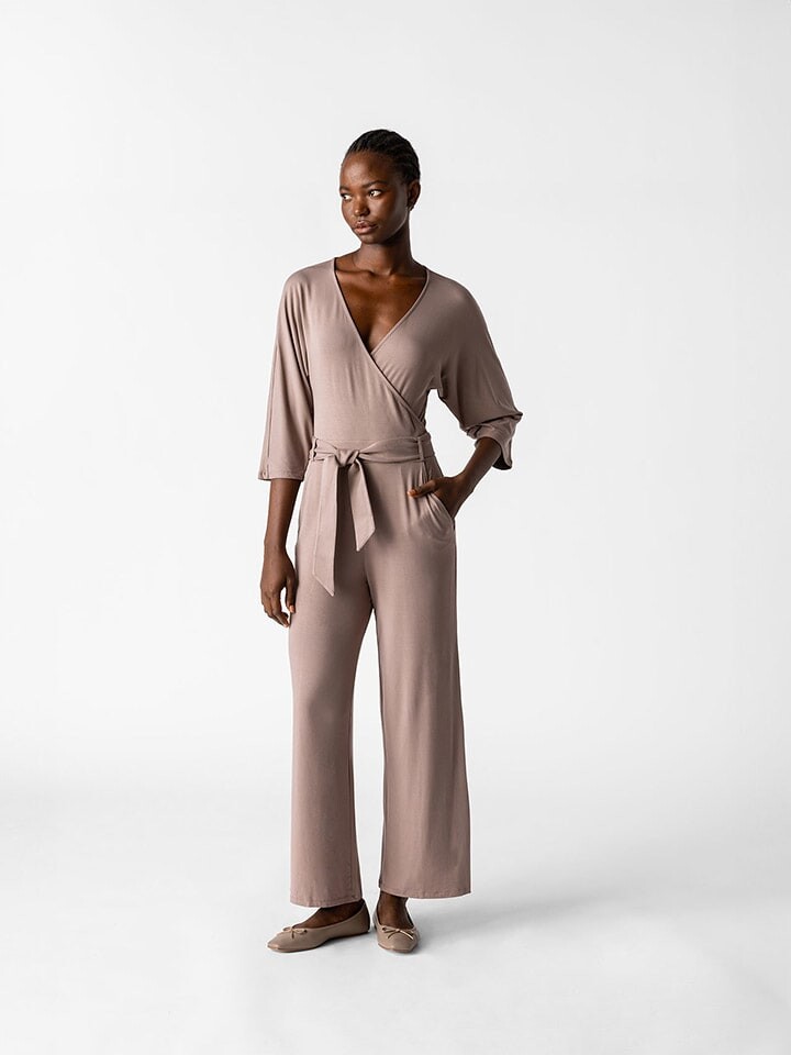 

Комбинезон Les Lunes Jumpsuit Cara, серо-коричневый
