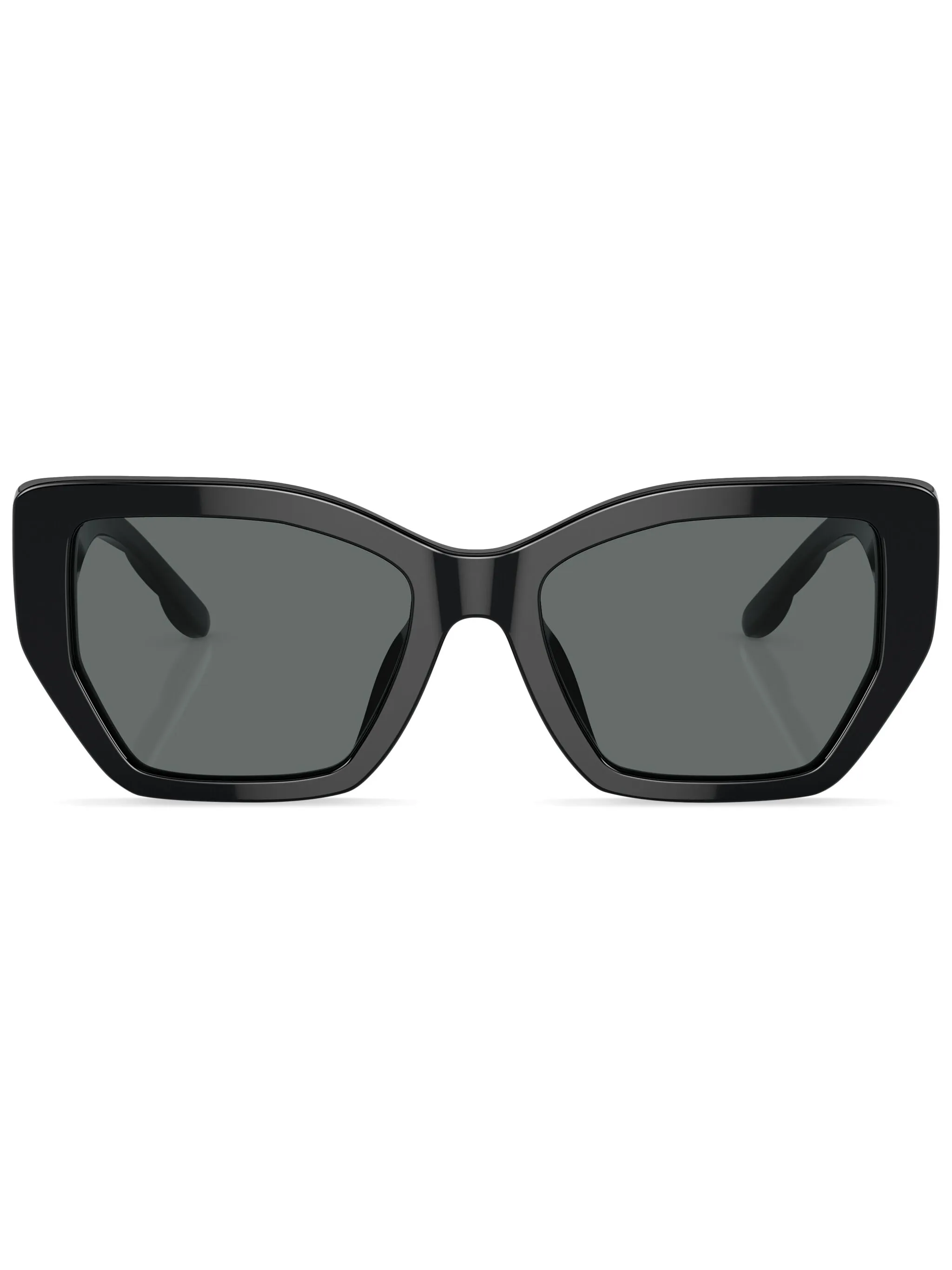 

Солнцезащитные очки в оправе кошачий глаз с логотипом Tory Burch, черный