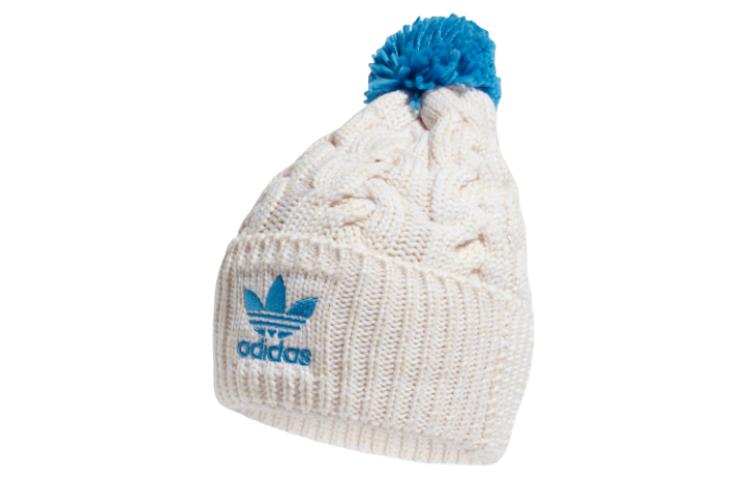 

Adidas Унисекс белая шапка из полиакриловой кислоты, White