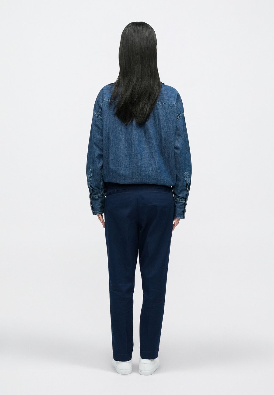 Брюки Polo Ralph Lauren WOVEN STRAIGHT PANTS, Newport Navy/Dark Blue — фото 4