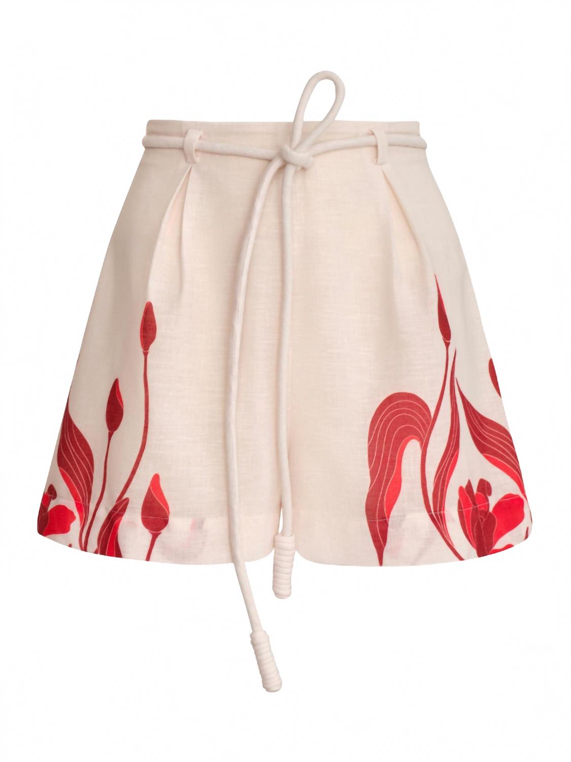 

Женские шорты Viento Y Flores в цвете алые мини-тюльпаны Andres Otalora, Scarlet Mini Tulips