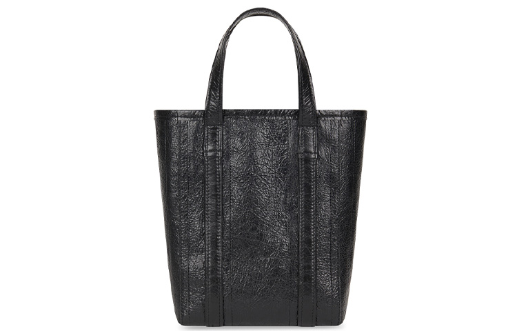 Barbes Сумка из овчины Шоппер Кроссбоди Маленькая Женская Черная Balenciaga — фото 2