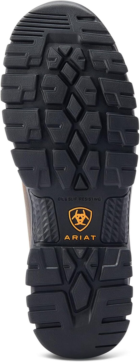 Рабочая обувь водонепроницаемая Treadfast 8" Waterproof Work Boot Ariat, цвет Dark Brown — фото 3