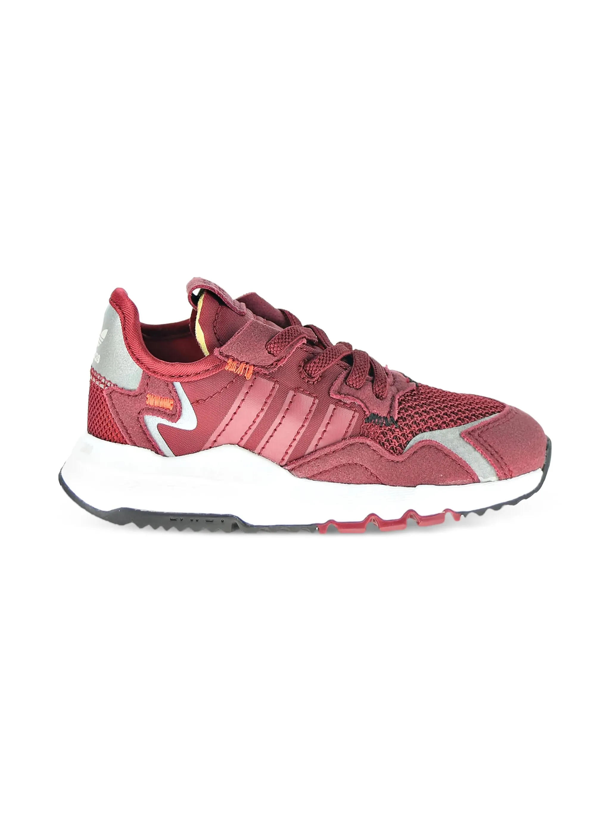 

Кроссовки Nite Jogger Collegiate Burgundy/Cloud Adidas Kids, красный