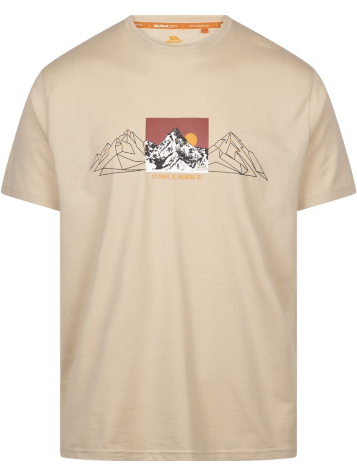 

Футболка Grande Casual Printed Tshirt серого цвета Trespass, Серый, Футболка Grande Casual Printed Tshirt серого цвета Trespass