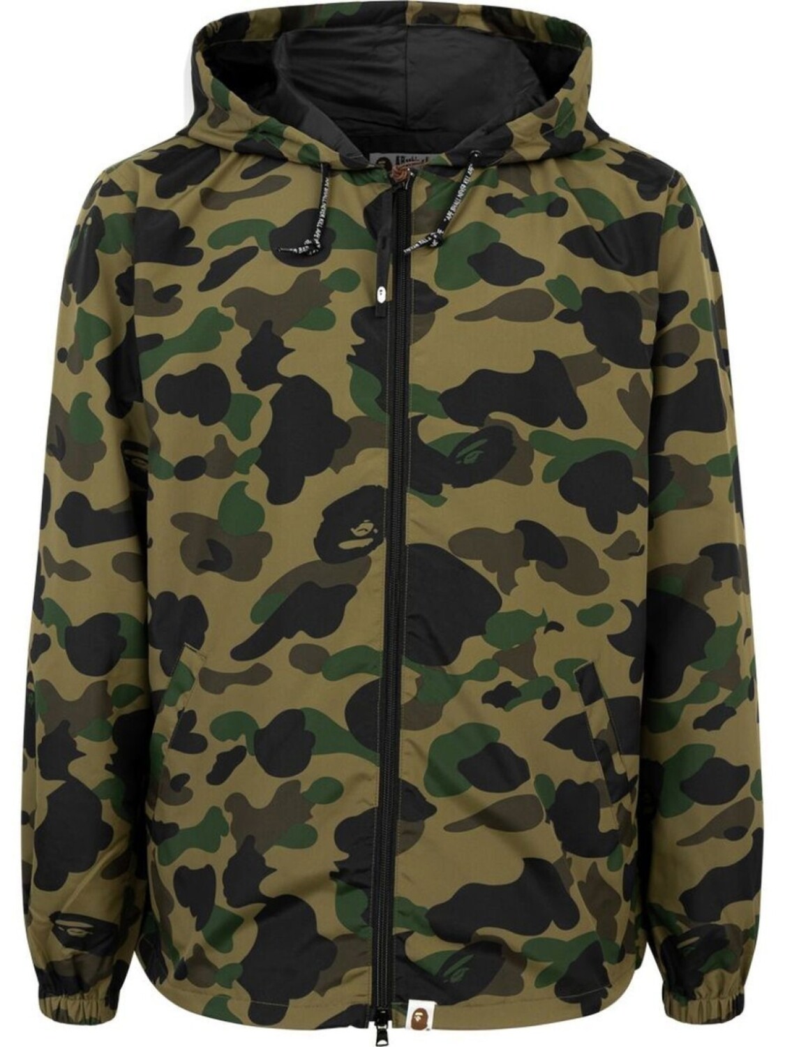 

A Bathing Ape куртка 1st Camo с капюшоном, зеленый
