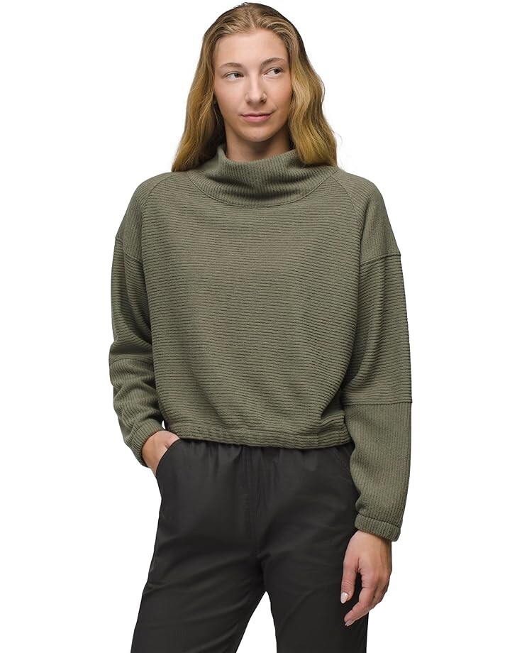 

Лонгслив Prana Olivia Long Sleeve, цвет Rye Green