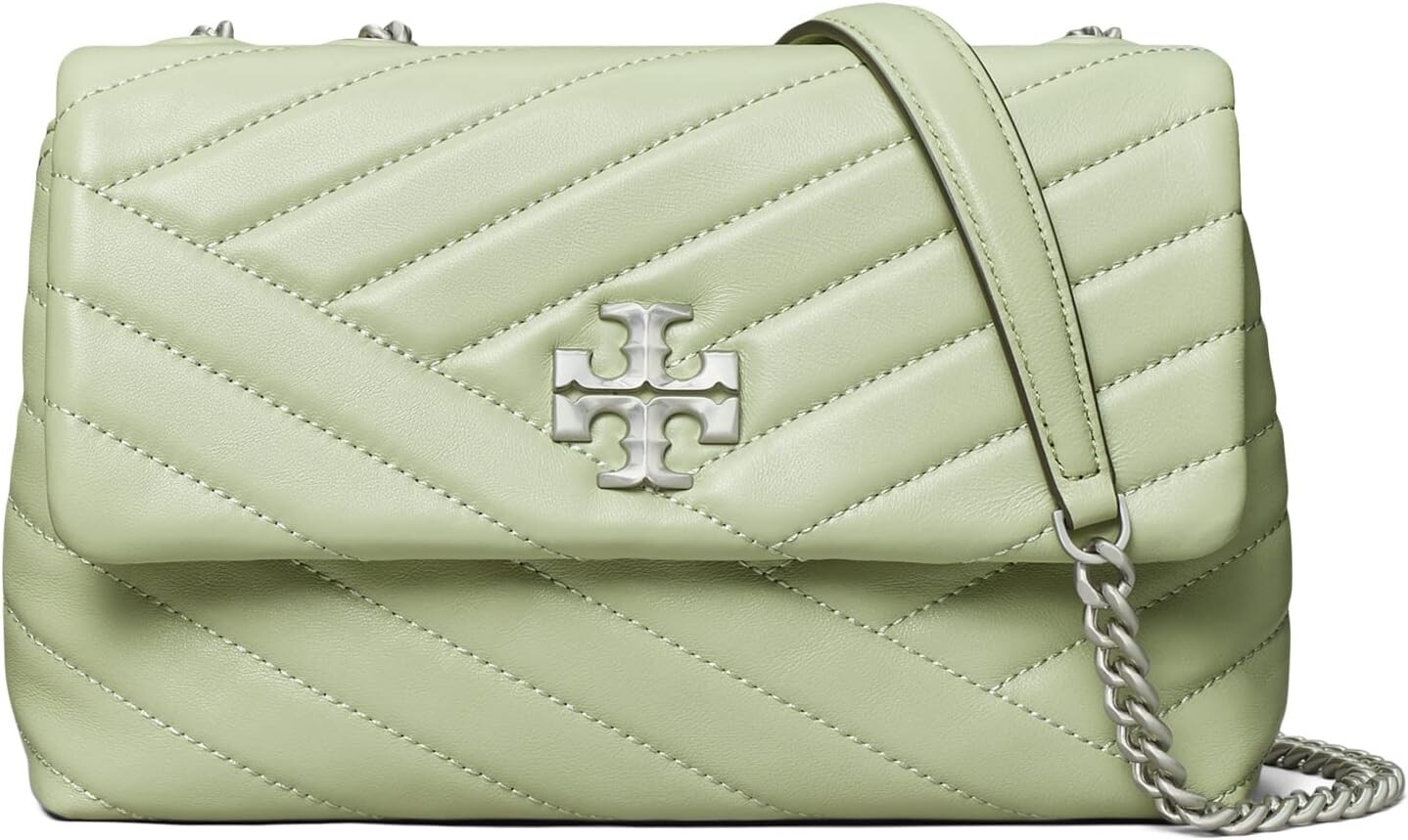 

Сумка Tory Burch Kira Chevron Small Convertible Shoulder Bag, цвет Pine Frost