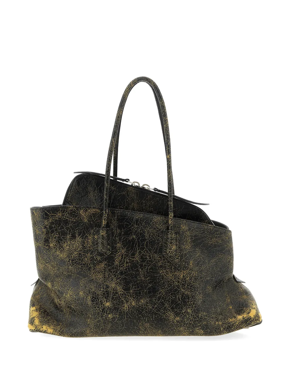 

Сумка на плечо Medium La Passeggiata с тисненным логотипом The Attico, коричневый