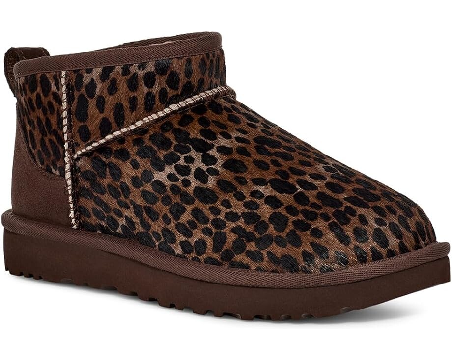 Ботинки UGG Classic Ultra Mini Caspian, леопардовый
