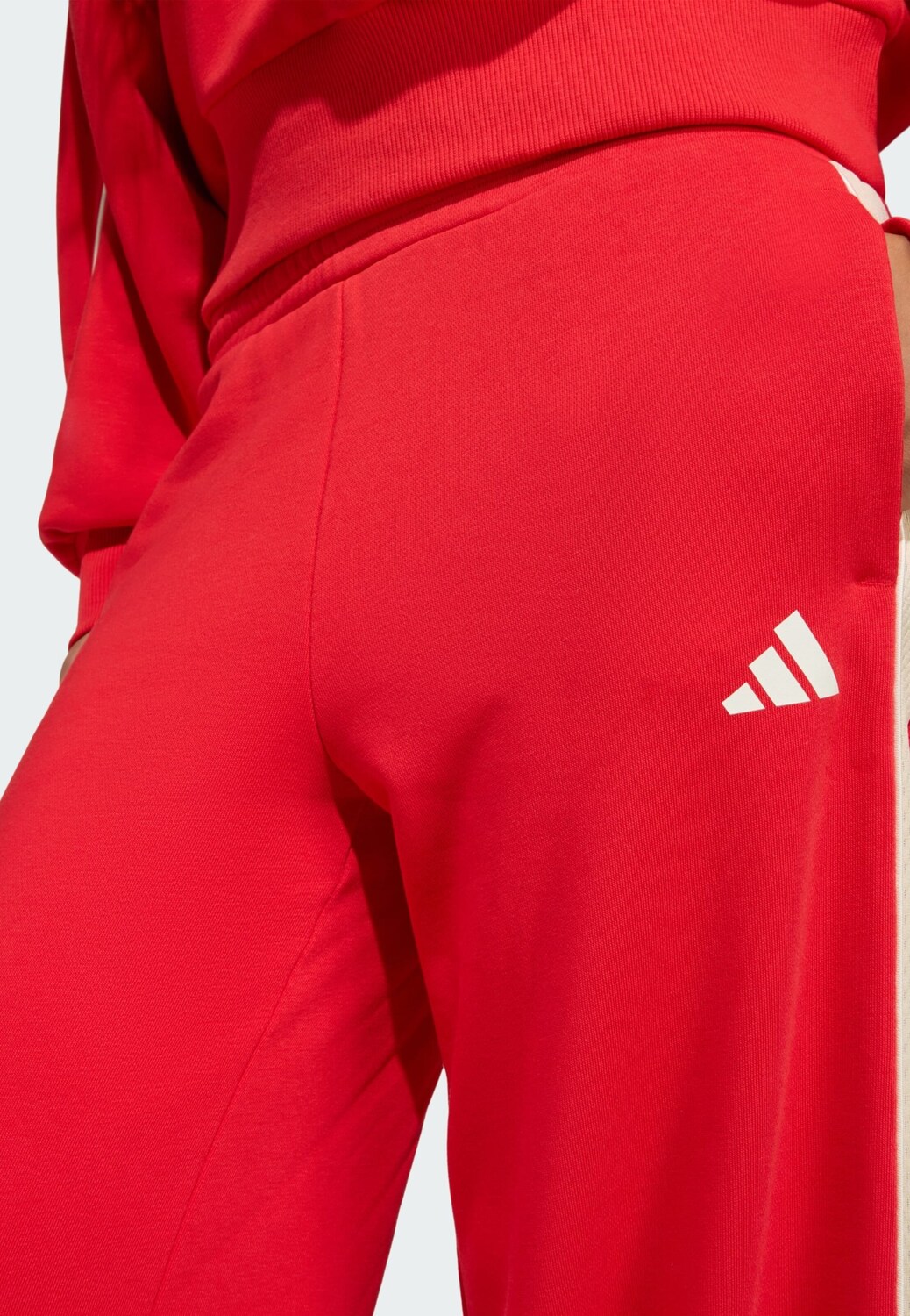 Adidas Sportswear Широкие спортивные штаны 'Stadium' в красном цвете — фото 4