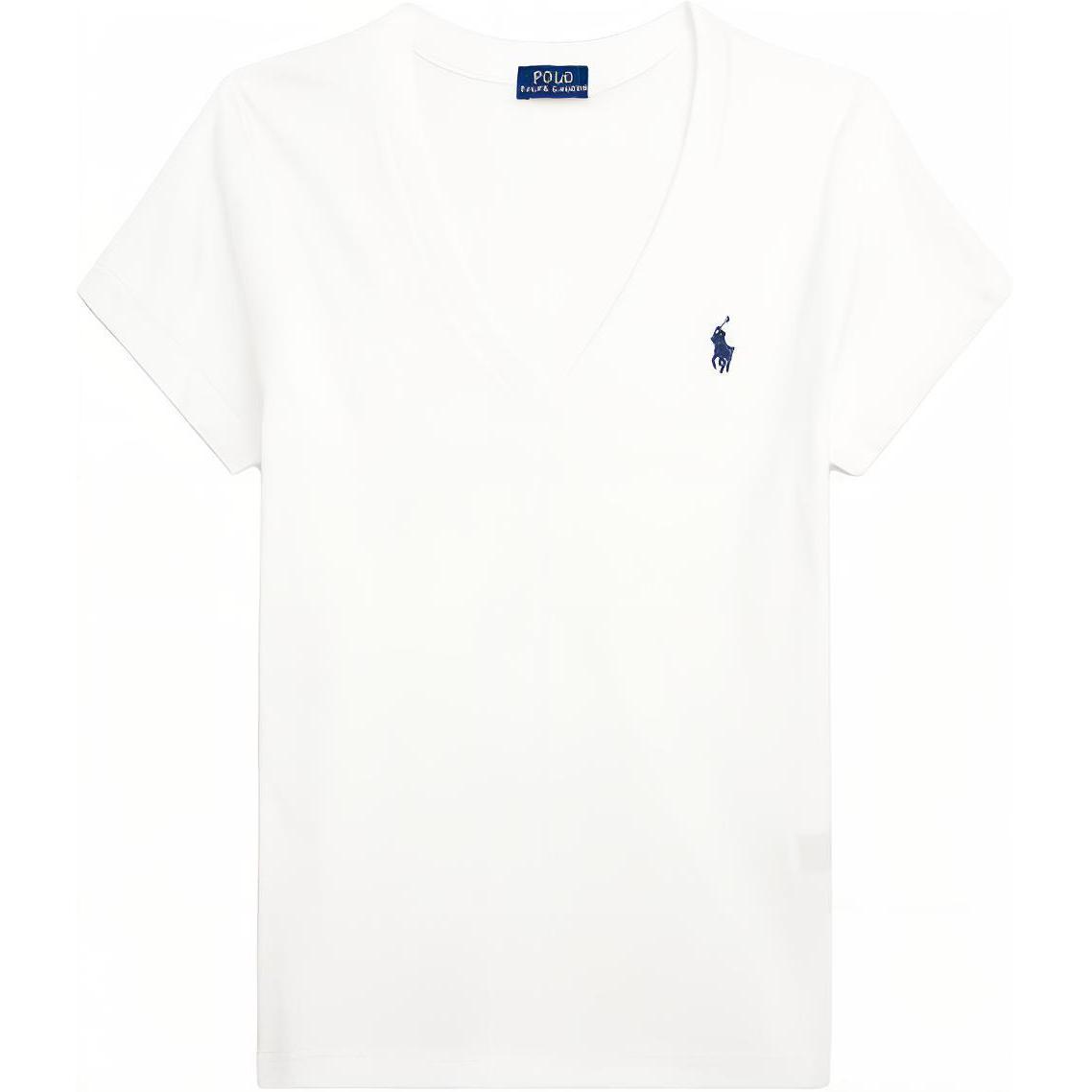 Polo Ralph Lauren Футболка SS23 женская белая — фото 3