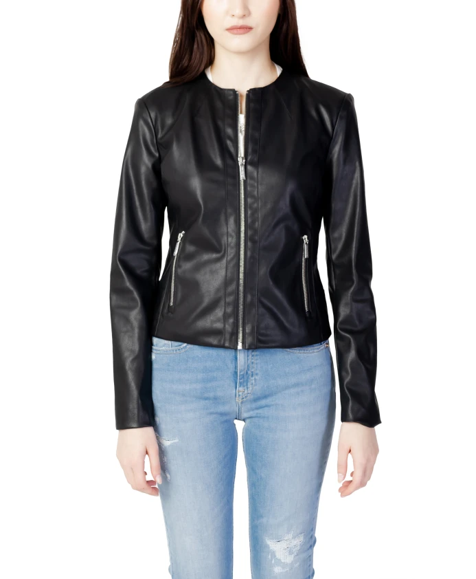 

Женская весенне-летняя куртка из полиэстера. Armani Exchange, черный