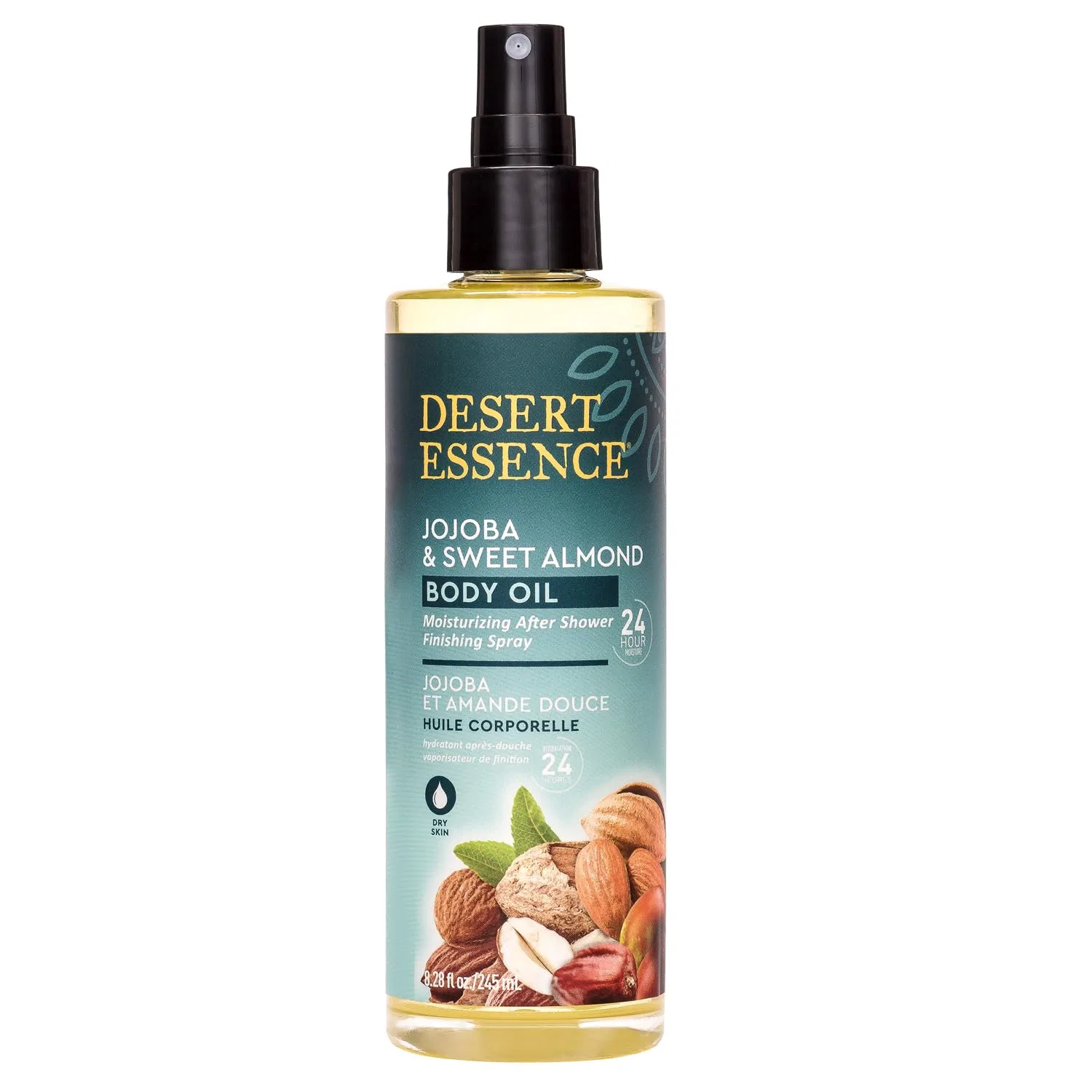 Масло-спрей для тела Desert Essence Jojoba Sweet Almond 8.28 унции Desert Essence