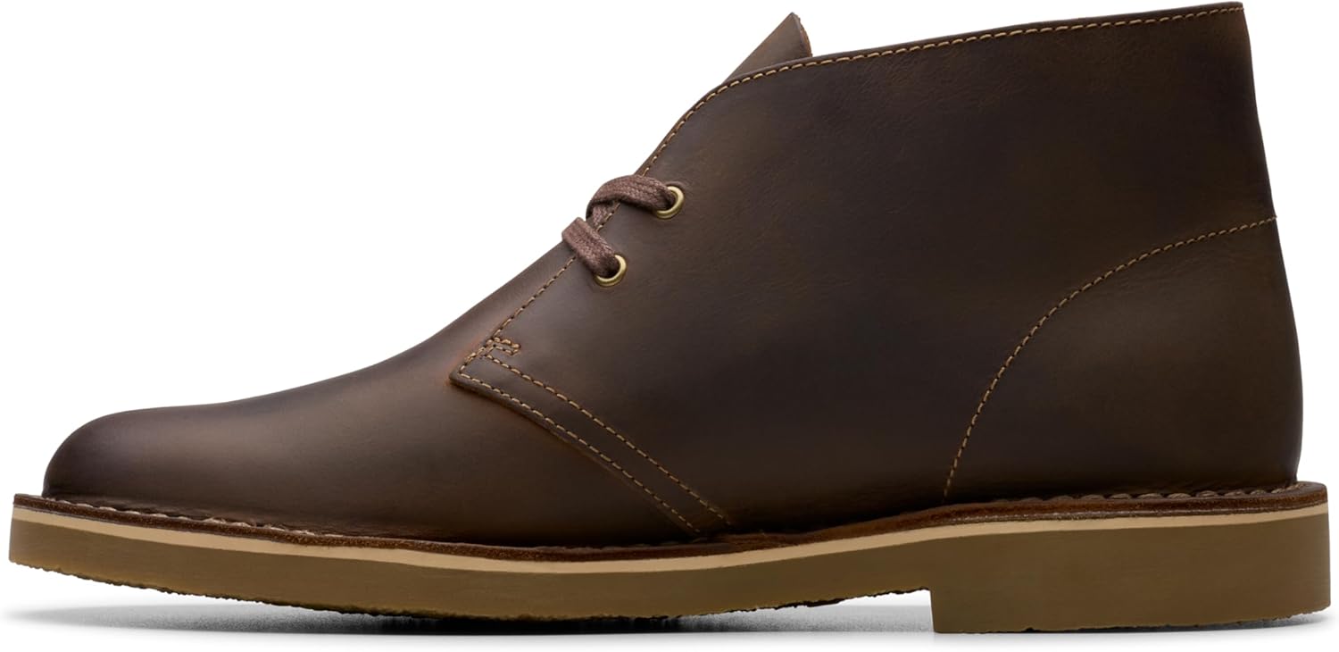Мужские ботинки Clarks Shepton с шнуровкой, Beeswax Leather — фото 3
