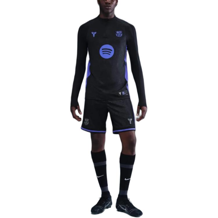 

Футболка FC Barcelona SS25 повседневная шорты Unisex Nike, черный