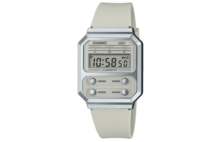 

CASIO Часы Men VINTAGE Series Gray Watch A100WEF-8A