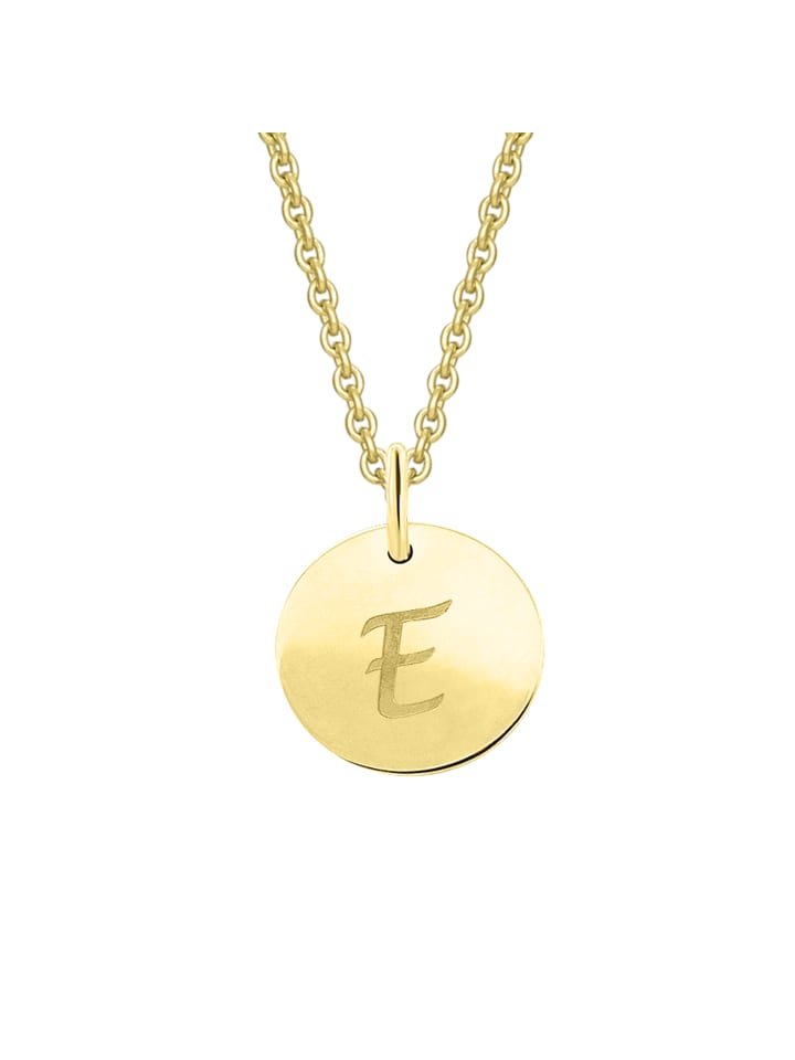 

ONE ELEMENT Подвеска в виде буквы Е из желтого золота 333 пробы, диаметр 11,0 мм