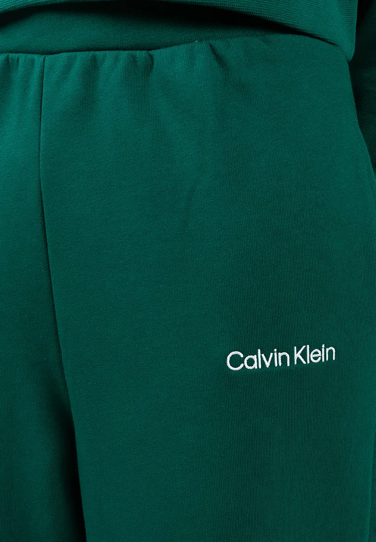 Брюки прямого кроя с трикотажными манжетами, Calvin Klein Sport — фото 3