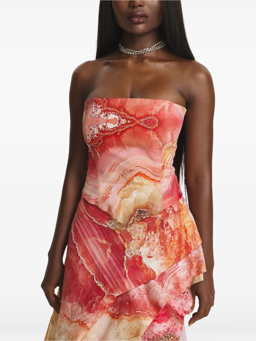 

Корсет без бретелей Irina Voinea, розовый