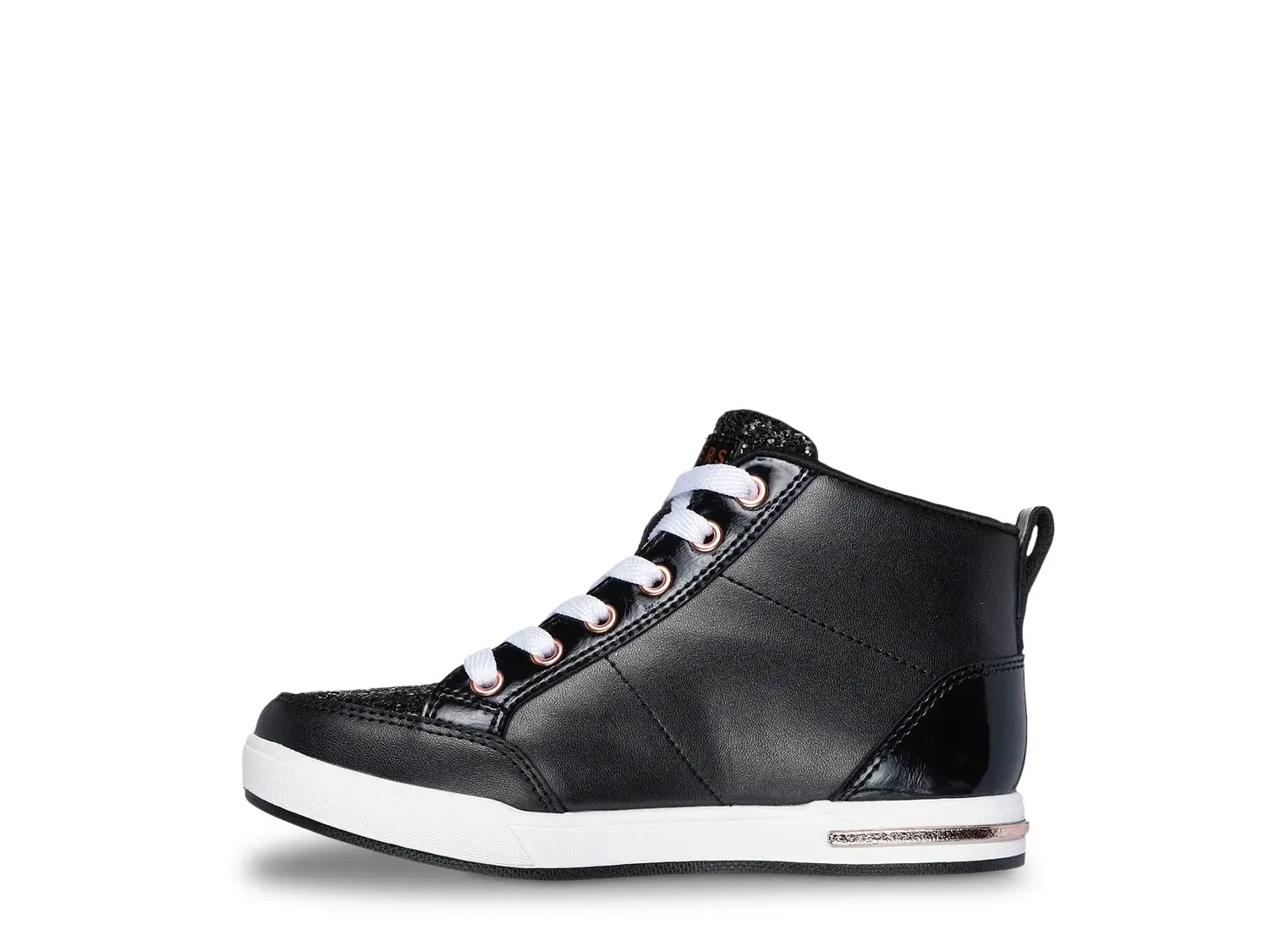Кроссовки Skechers Shoutouts 2.0 Trendy Star — детские, черные/розово-золотые — фото 2