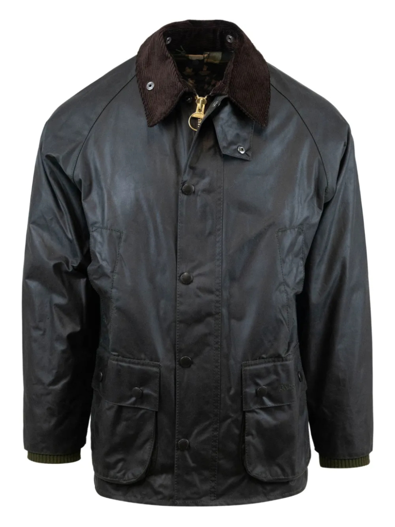 

Barbour вощеная куртка Badale, зеленый