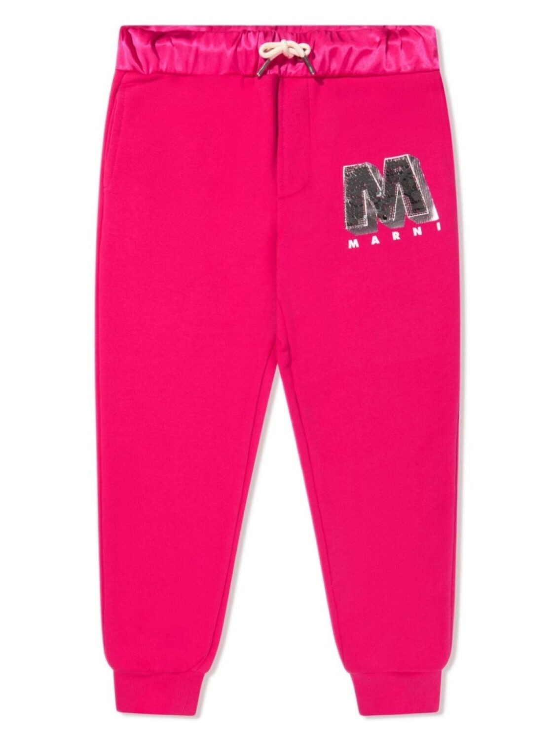 

Спортивные брюки с логотипом Marni Kids, розовый