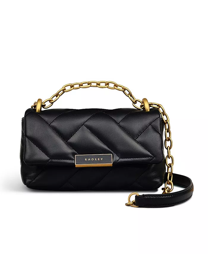 

Сумка кросс-боди Mill Bay XL Quilt Flap Over Radley London, черный